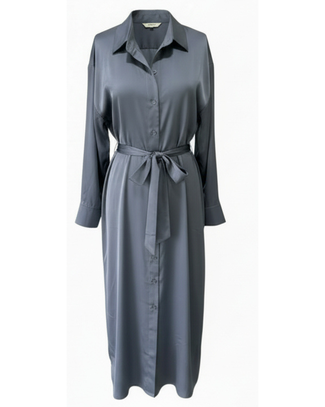 Shirt Dress - Cornflour Blue