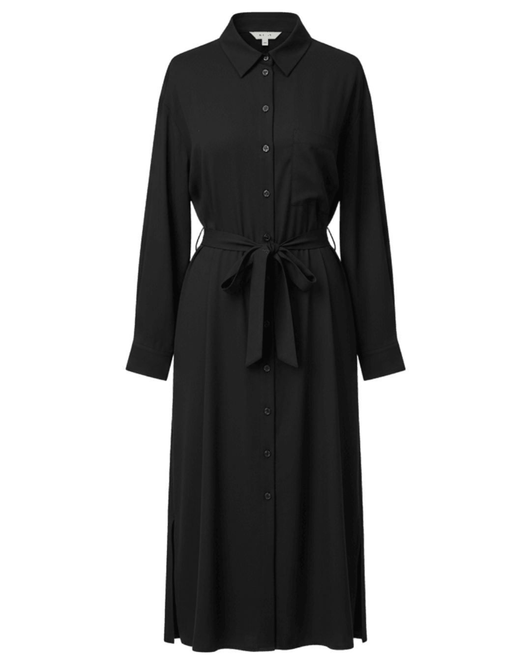Shirt Dress - Black