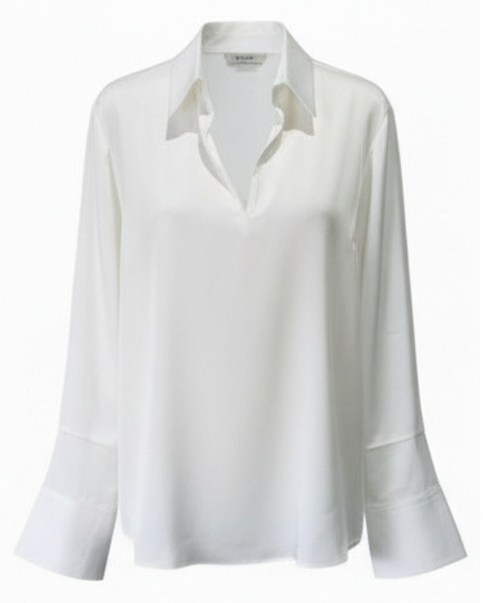 Collar Shirt - White