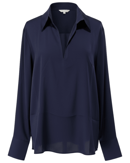Collar Shirt - French Navy