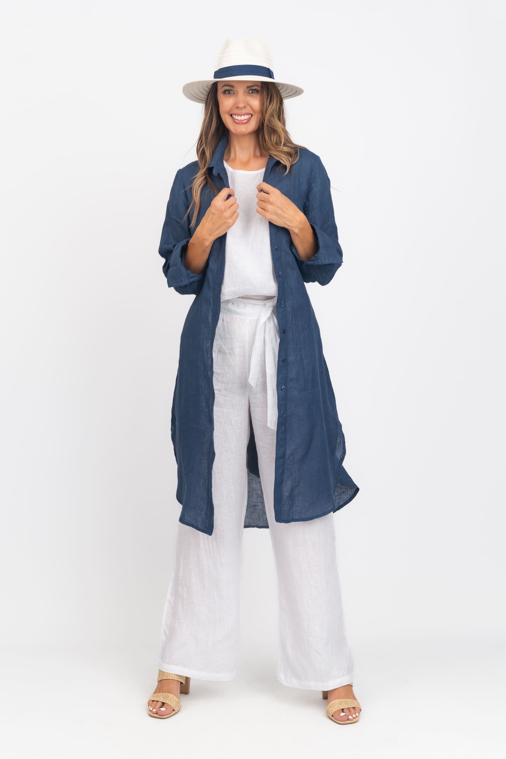 Navy & White Elegance